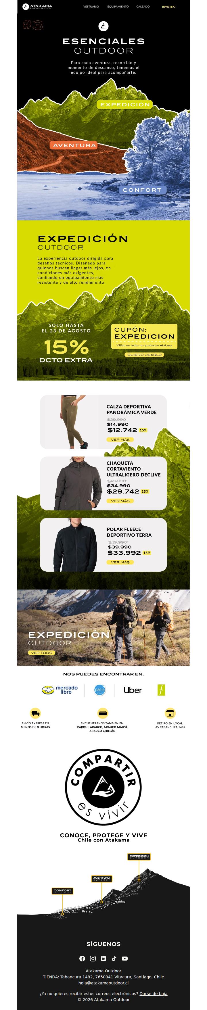 Para quienes buscan llegar más lejos 🏔️