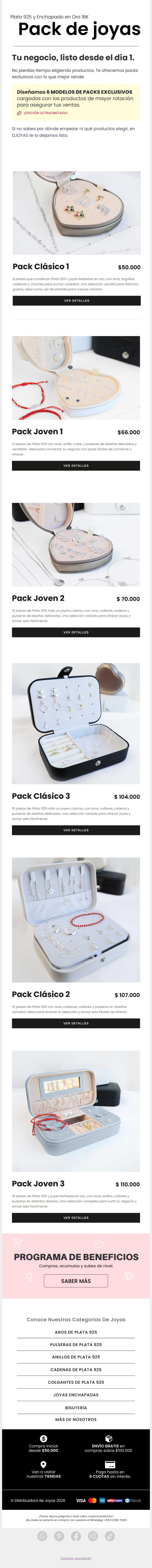 Te armamos el stock perfecto ✨