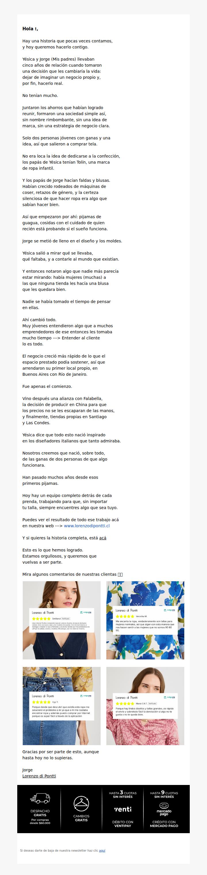 De Yésica y Jorge para ti