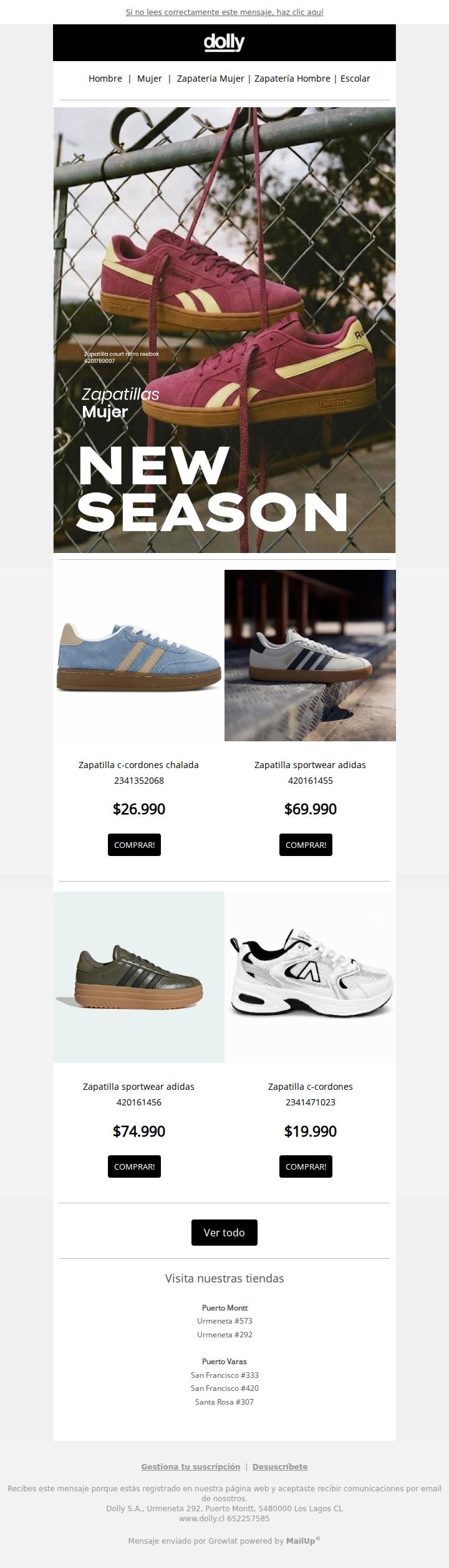  Llegó tu nueva temporada!! 👟