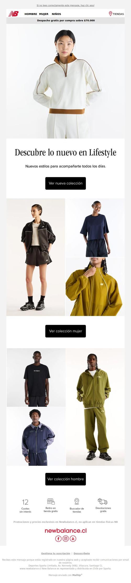 Descubre lo nuevo en Ropa Lifestyle