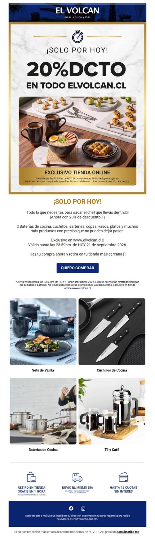 📣 20% DCTO en toda la web✨