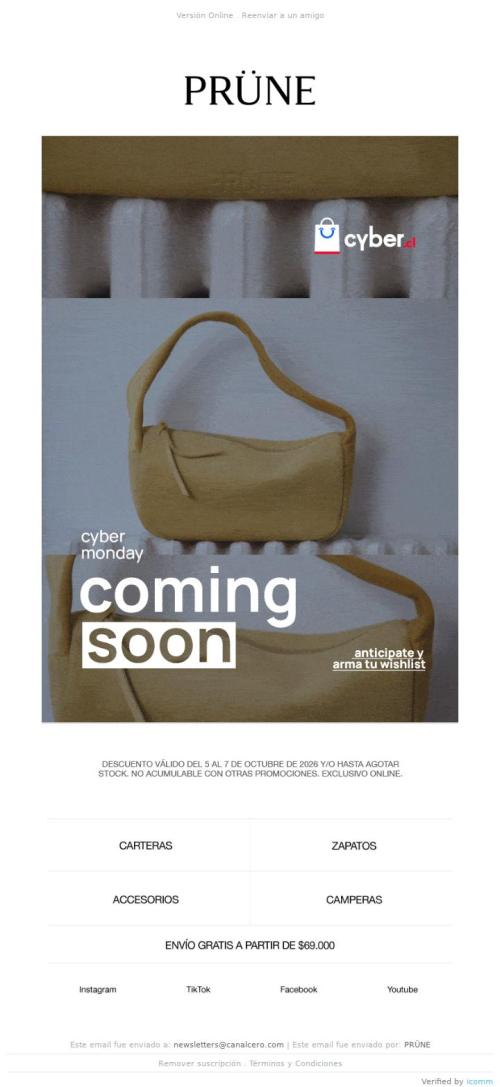 Ya llega CYBER MONDAY | Arma tu wishlist! 