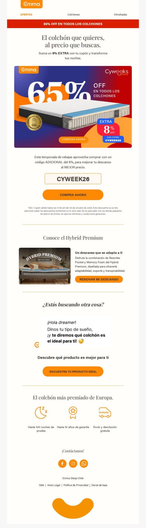 ⏳Últimas horas de Cyweeks🔥