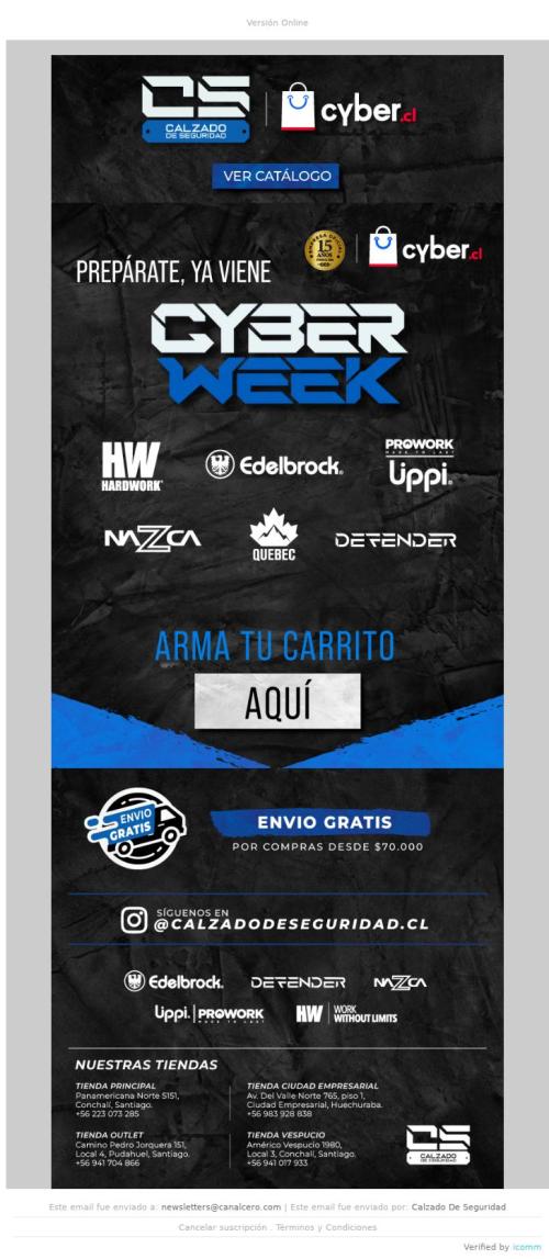 🚨 Prepárate: Cyber Week está por comenzar