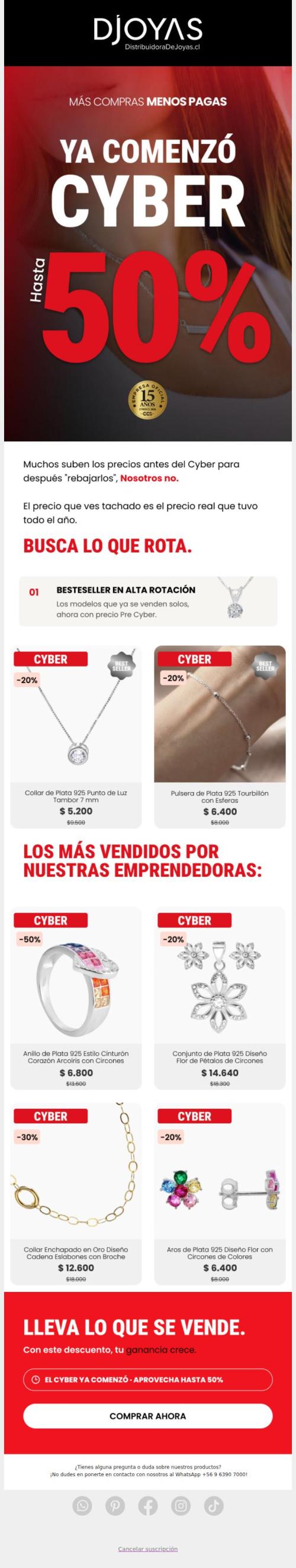 Comenzó Cyber DJOYAS
