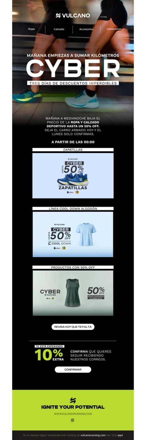 Mañana parte el Cyber