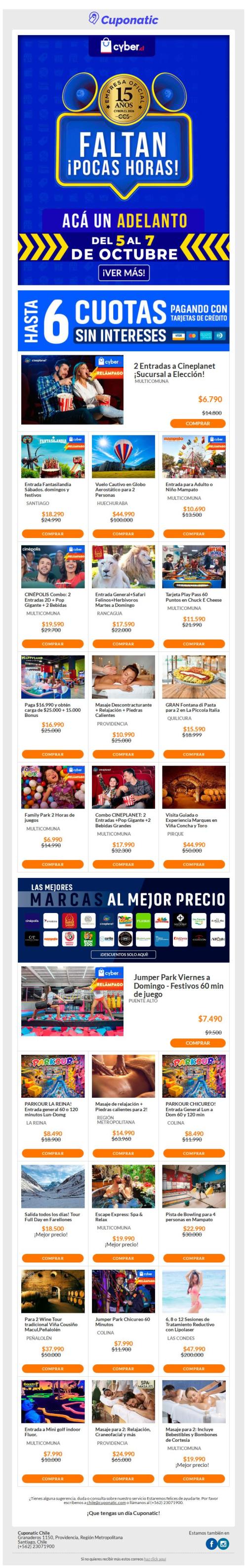 ✪Se viene CYBER✪ En Pocas Horas⏰Miles de Descuentos ¡Comienza a vitrinear❗