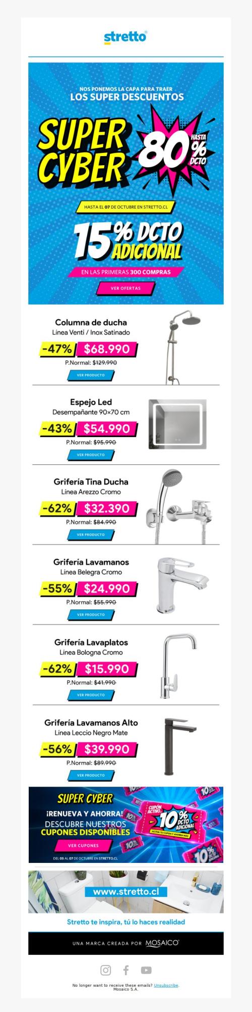 ⏰15% dcto ADICIONAL en las primeras 300 compras