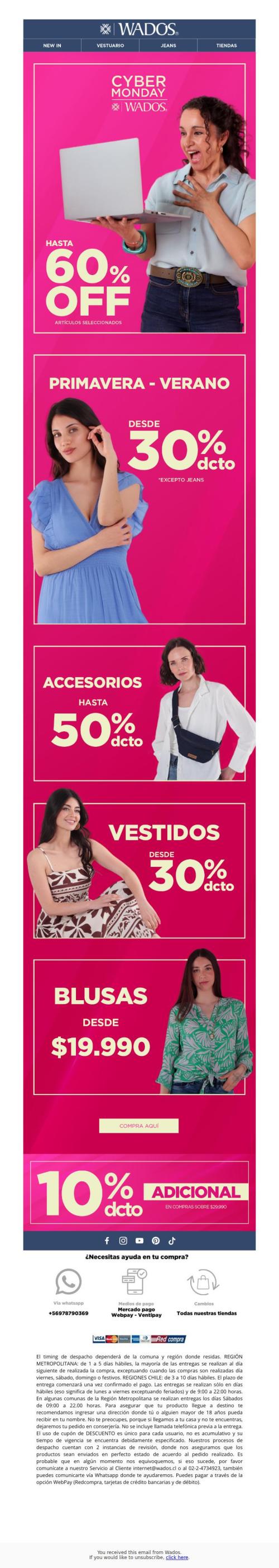 ¡ES HOY, ES HOY!💙 Comenzó el #CyberWados