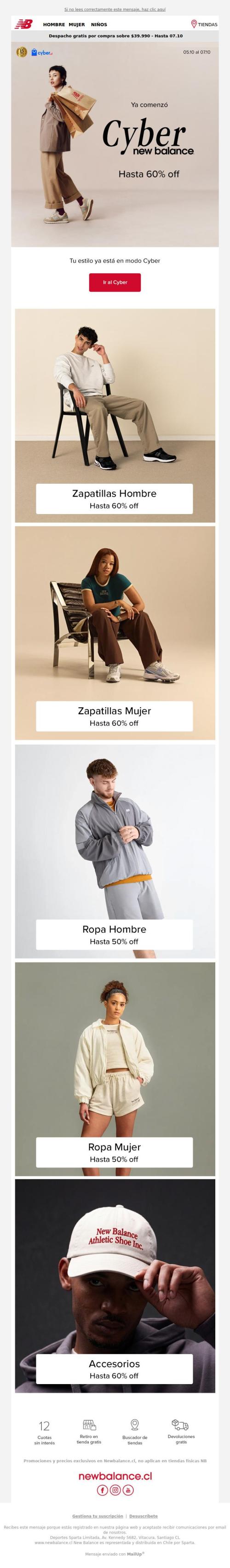 🔥 ¡Comenzó el Cyber! Hasta 60% OFF