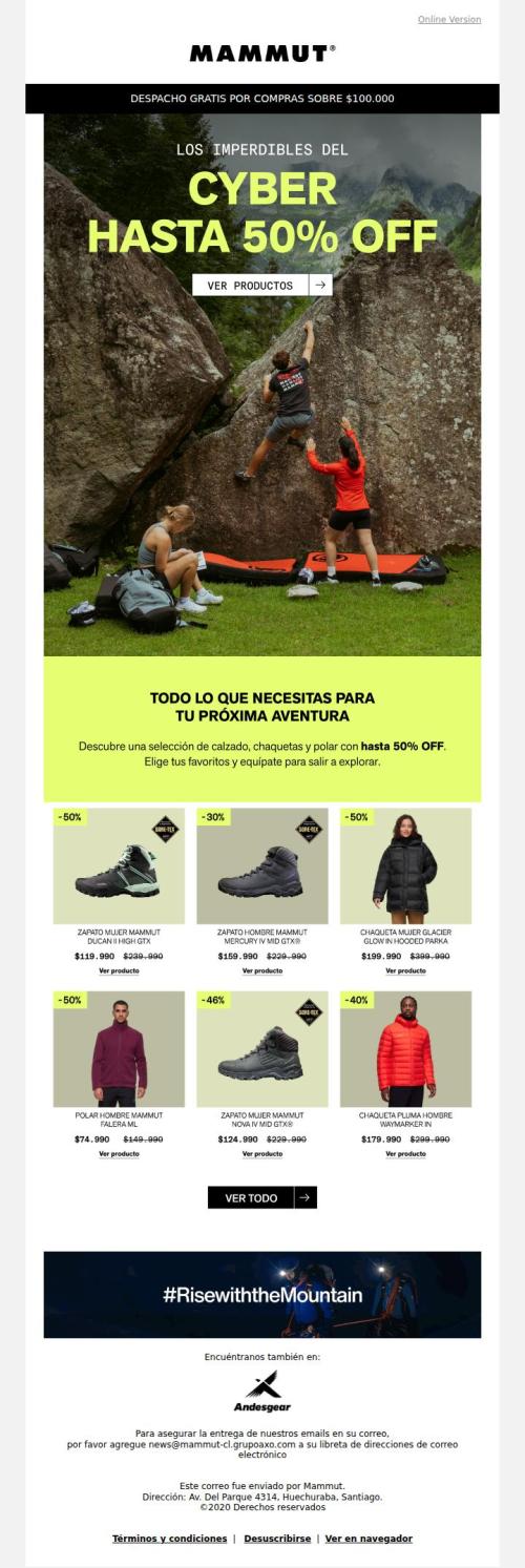 Los imperdibles de este Cyber Mammut 🔴
