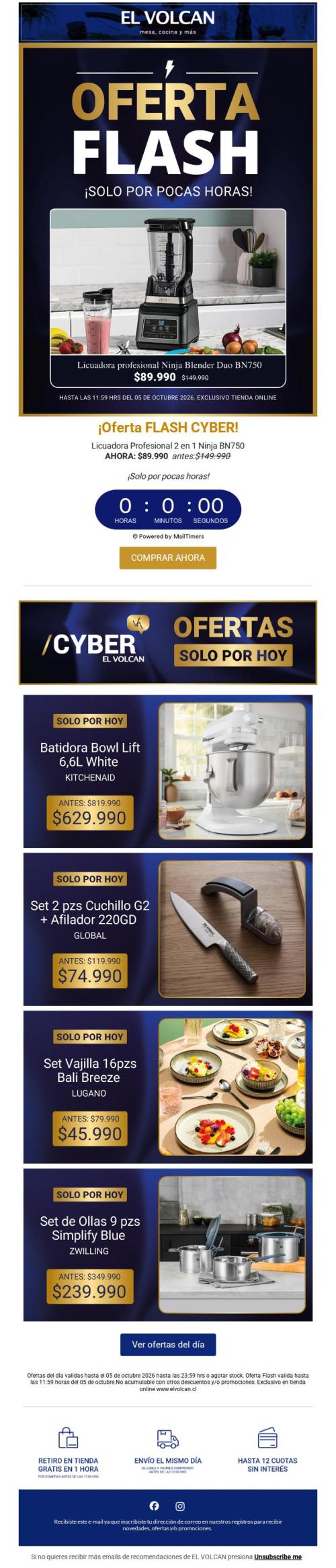 Ofertas imperdibles Cyber EL VOLCAN 🤩