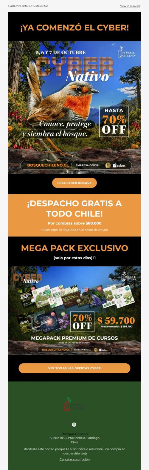 ¡El Cyber ya empezó!