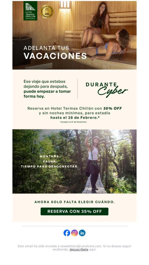 Cyber llegó con 35% OFF ✨