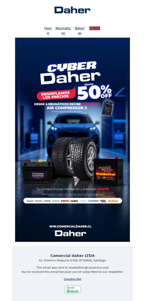 Locura Hasta 50% OFF 🛞⚡ CYBER
