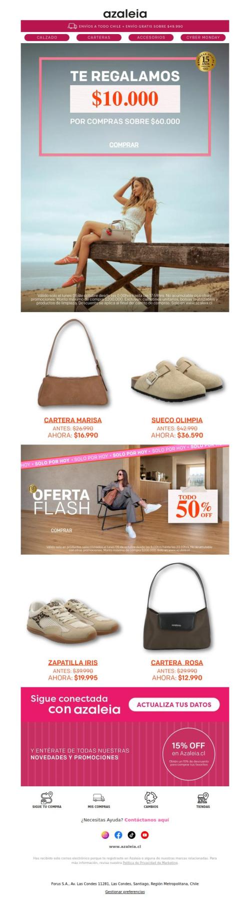¡Llegó Cyber Monday! 🛍️