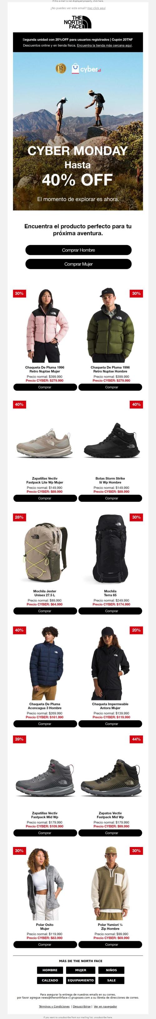 Descuentos hasta 40% OFF