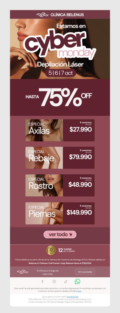 ¿Ya viste nuestros especiales? Desde $27.990