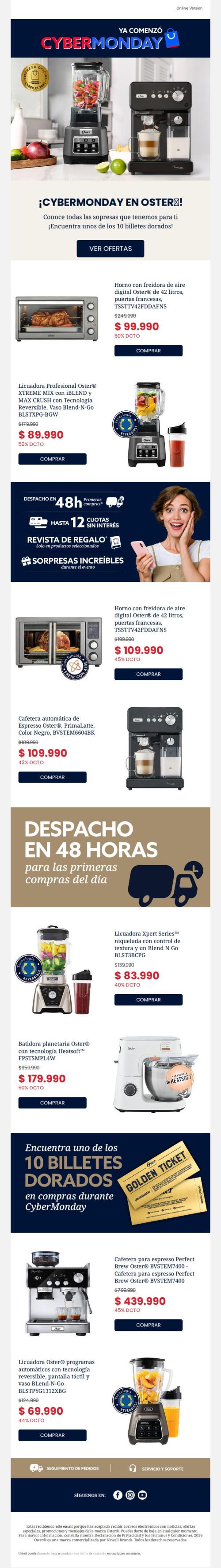 🔥 Conoce todas las sorpresas que tenemos en Cyber Monday