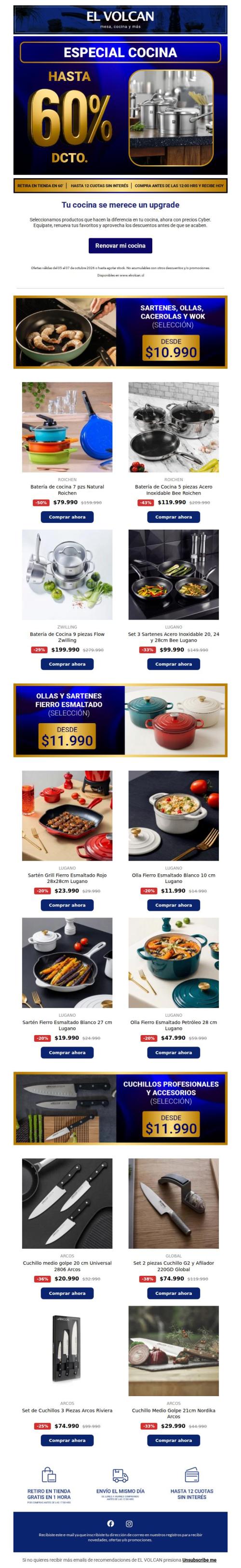 ¡Tu cocina merece un Cyber!