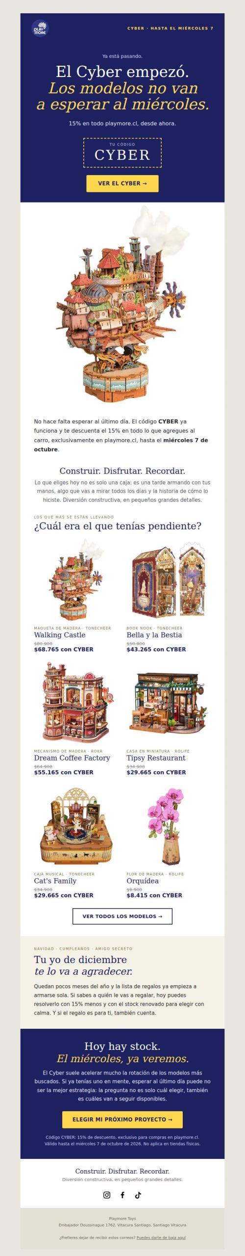 Hoy hay stock. El miércoles, ya veremos