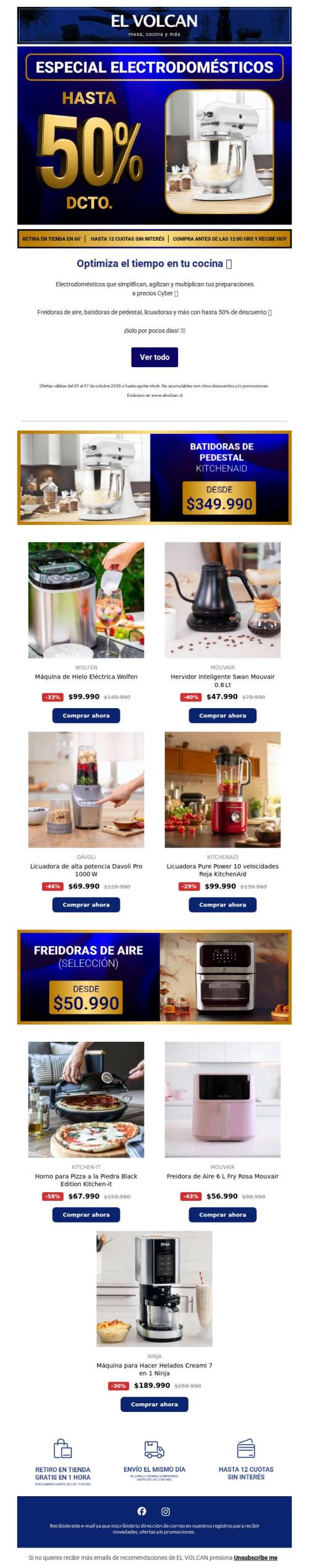 Especial Electrodomésticos 👩‍🍳