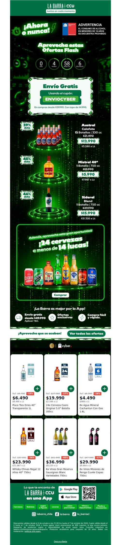 ¡Cyber viene con Ofertas Flash! 👀