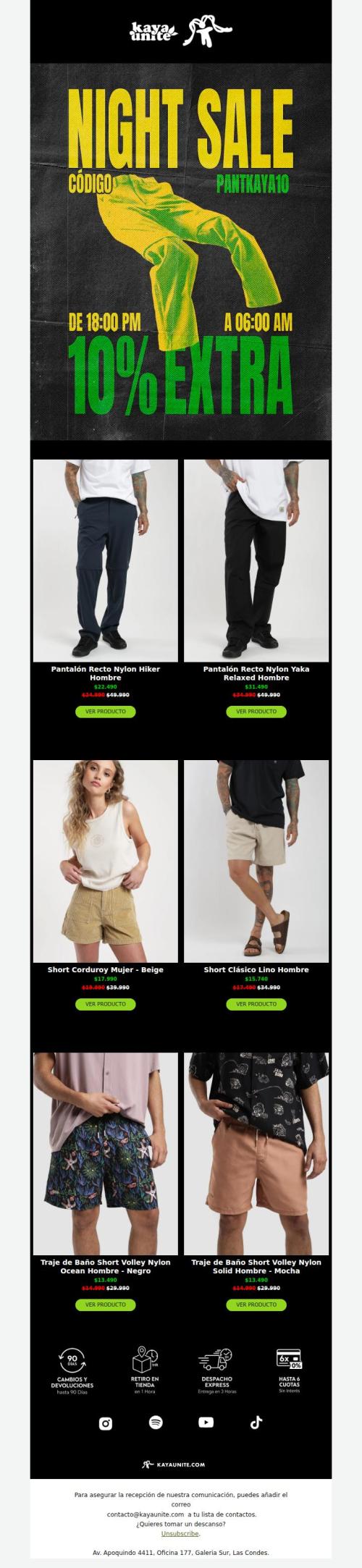 Night Sale - 10% Extra