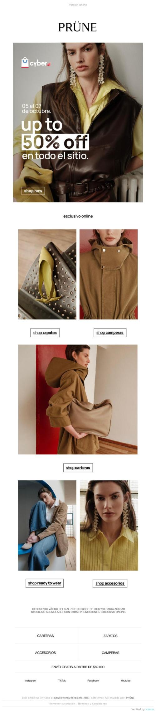 Tus favoritos con descuento! Hasta to 50%OFF 