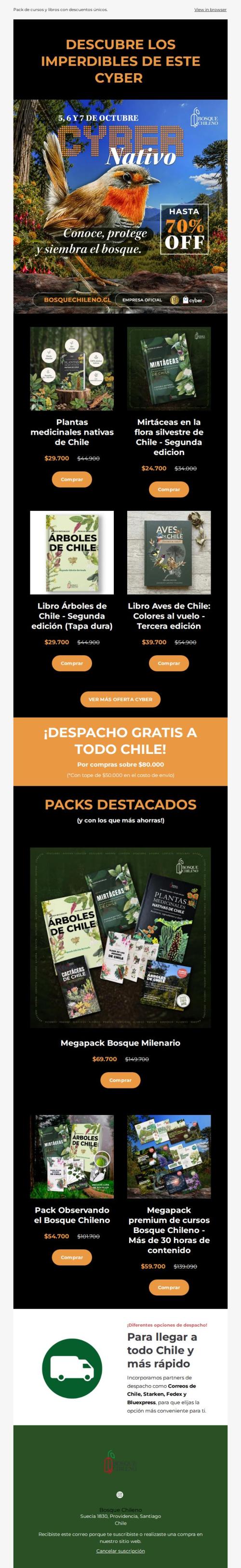 El Cyber Nativo de Chile: ¡Ahorra hasta 70%! 🌱
