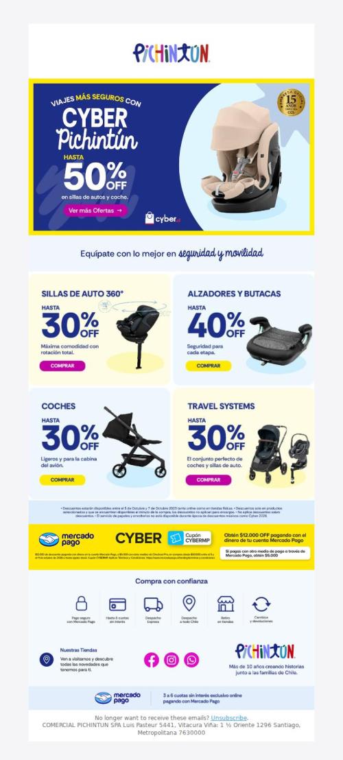 ¡Descuentos especiales en coches y sillas! 🚗💨