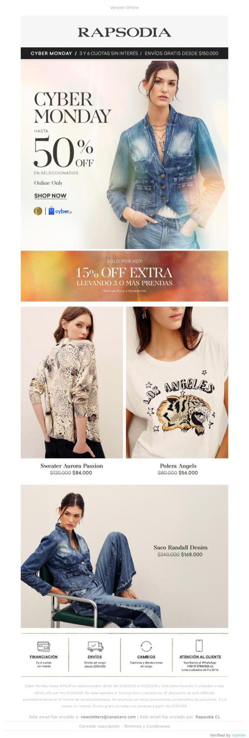 🔥 Hasta 50% OFF + 15% OFF Extra