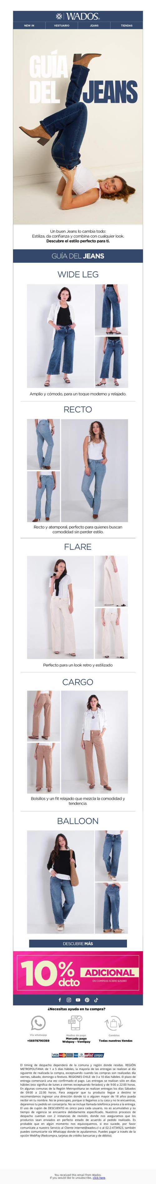 Tu jeans favorito esta en Cyber 👖