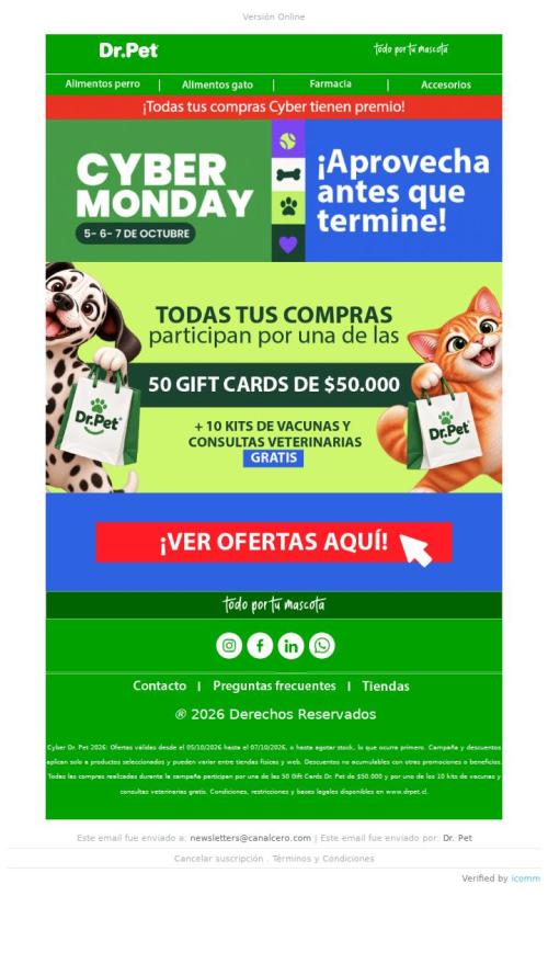 🎁 ¡Tus compra en Cyber  tienen premios!