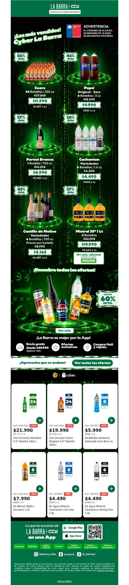 No te pierdas los favoritos de Cyber 👀