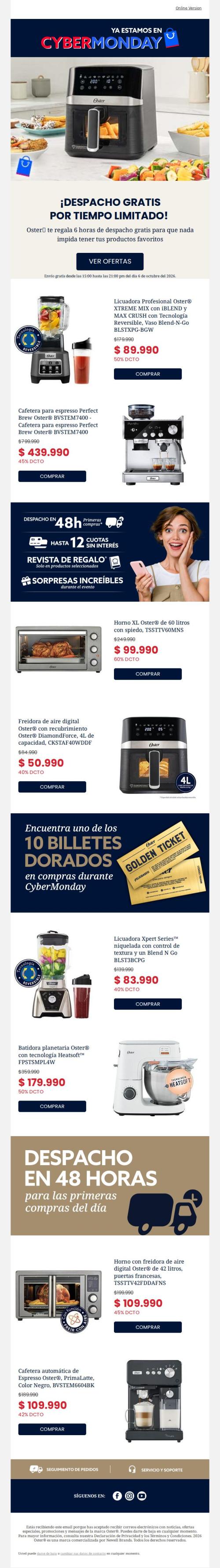 🚨 ¡Despacho gratis por tiempo limitado!