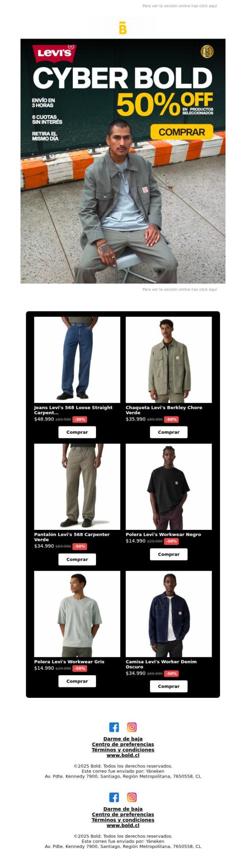 50OFF LEVIS