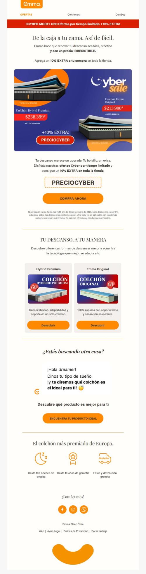 💥¡Ofertas de CYBER por tiempo limitado!