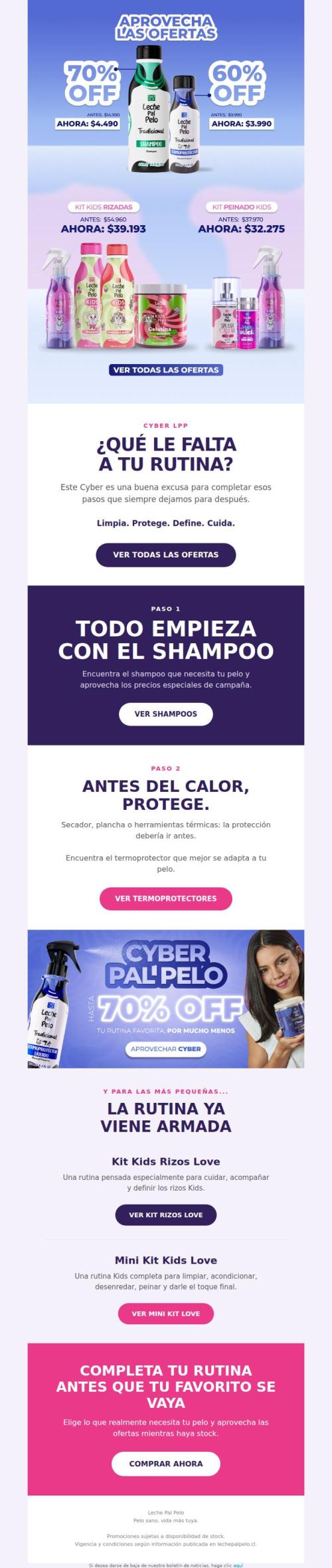 Tu rutina también está en CYBER 💜