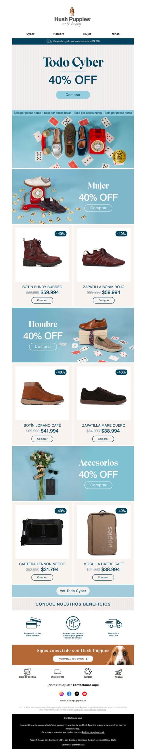 Todo cyber 40%OFF ⏰