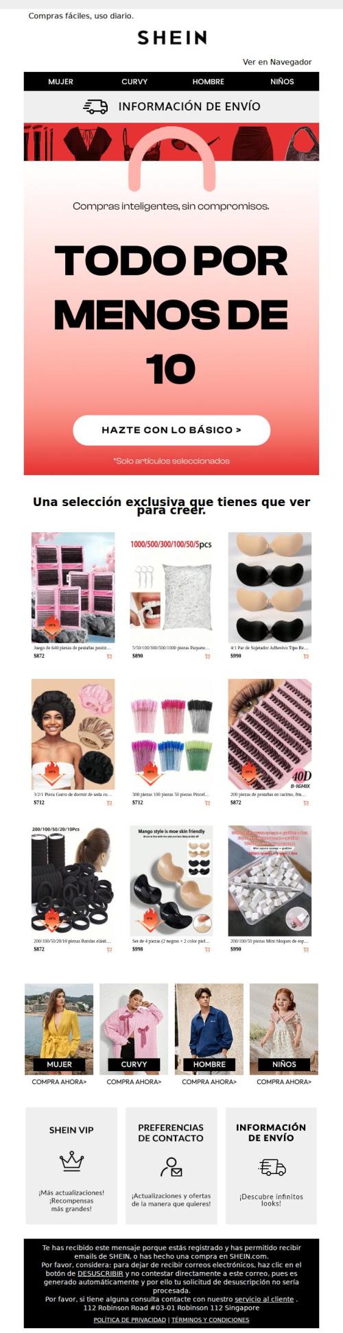 Todo por menos de 10 | Las mejores ofertas para todos