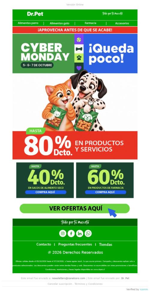 🚨 ¡Mitad de Cyber, mitad de tiempo!