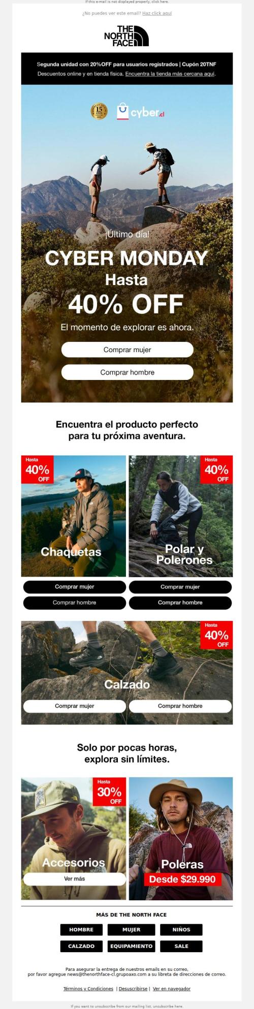 Último día! Explora con 40%OFF.