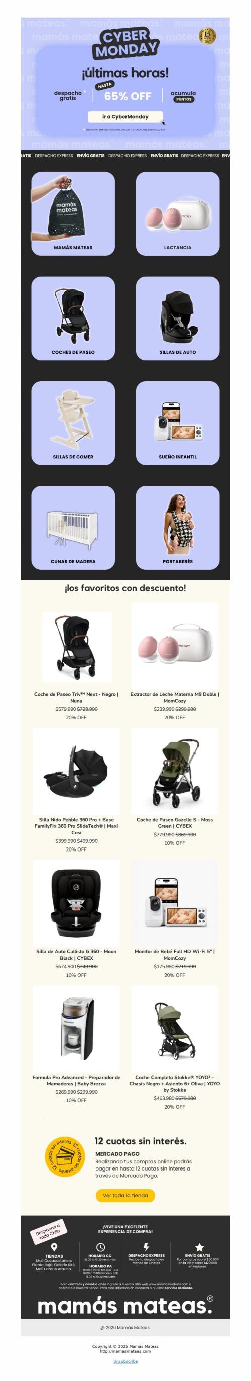 ¡Último día CyberMonday en mm! 🖤⚡