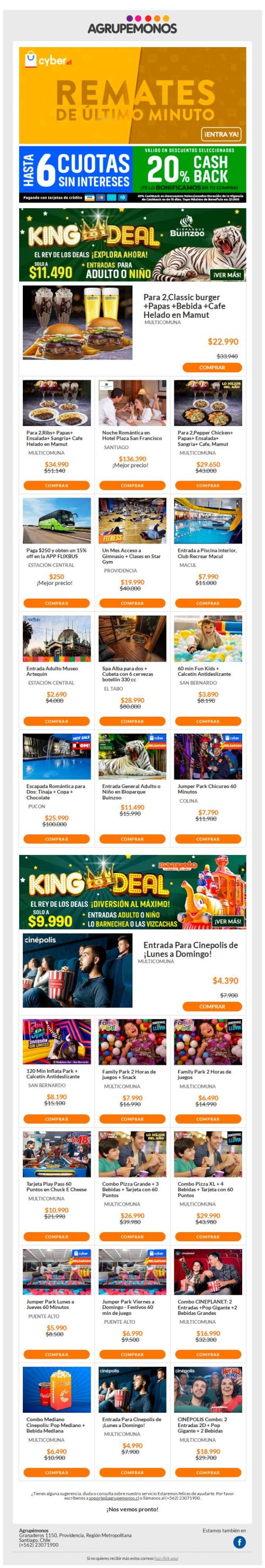 Último Minuto⚠️REMATES CYBER con 20% de Vuelta⏰Buinzoo $11.490♛ Mampato
