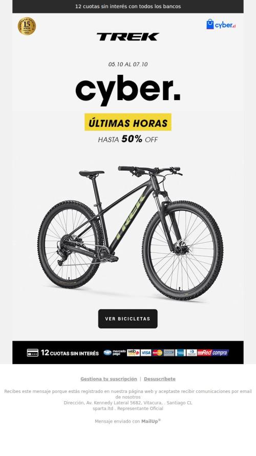 CYBER⚡🚲 ¡Quedan pocas horas!