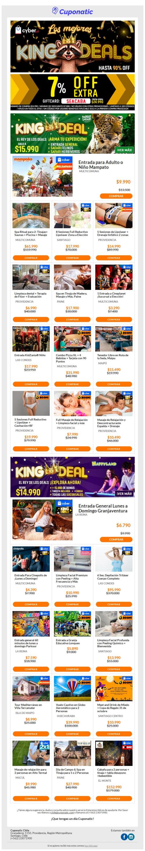 ⚠️ -7% EXTRA en TODO CYBER ⏰¡ÚLTIMAS HORAS! ✙ Cuotas SIN Interés