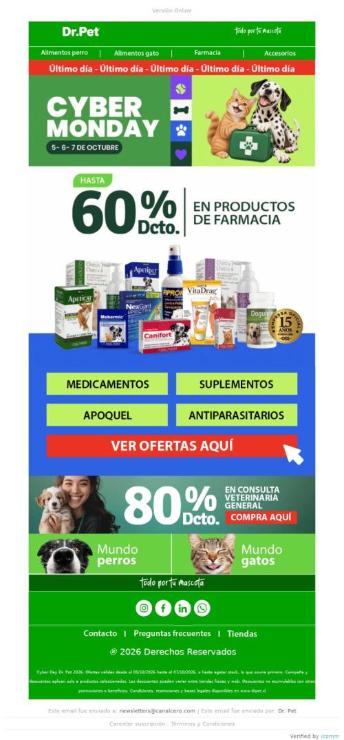 🐾 Su bienestar también está de Cyber