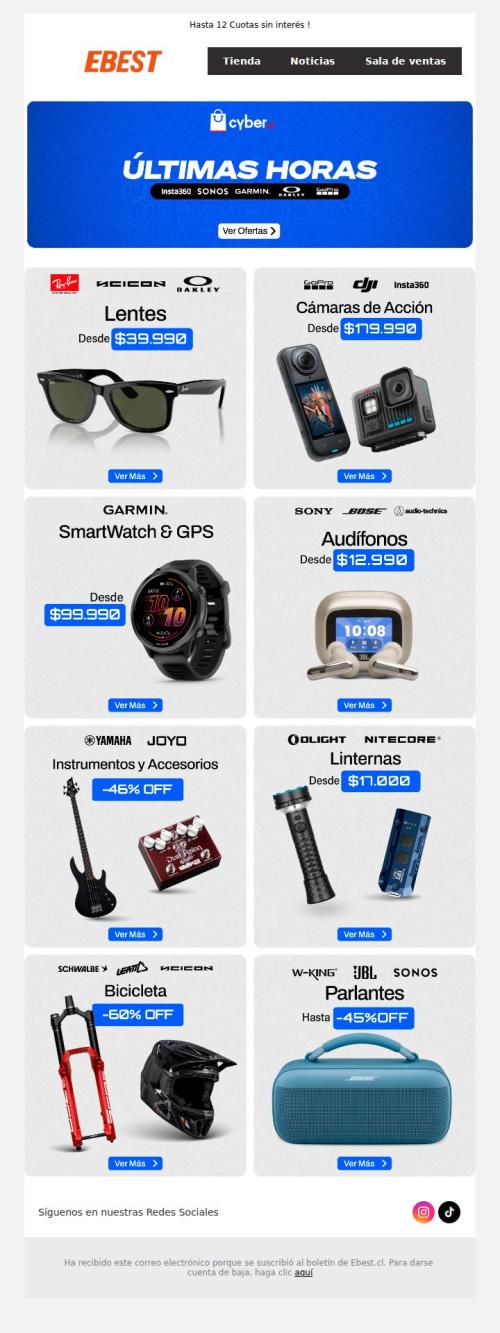 🔥¡Últimas horas de Oferta!🔥 Hasta 60%OFF
